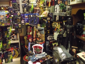 Unique Collectible Toys Oakland County MI - Dixieland Flea Market - Dave-Watson-Star-Wars-items