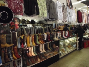 Costumes Dearborn MI - Dixieland Flea Market - Garibaldi-Manuel-Cowboy-Boots-Shirts